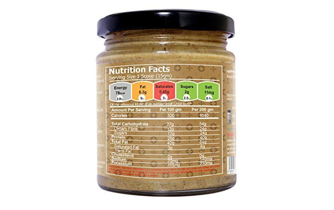 Delicieux All Natural Almond Butter - Vanilla Cinnamon Raisin   Glass Jar  200 grams